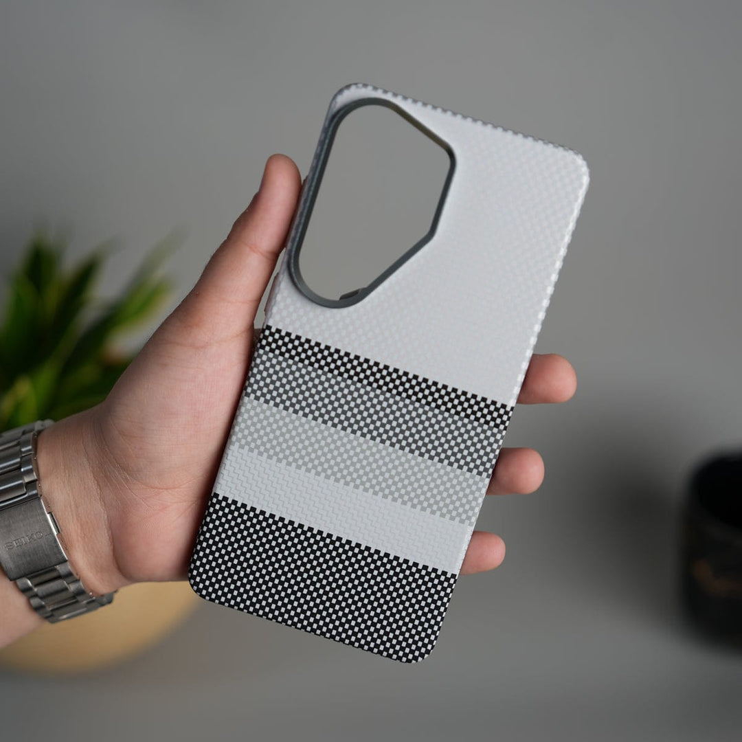 FRATO Samsung S26 Ultra Galaxy S26 Ultra Carbon Fiber Texture Design Hard Pc MagSafe Case Cover GrayBlackLine Design