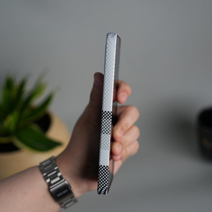 FRATO Samsung S26 Ultra Galaxy S26 Ultra Carbon Fiber Texture Design Hard Pc MagSafe Case Cover GrayBlackLine Design