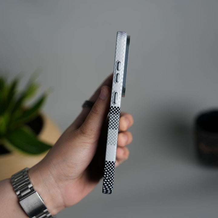 FRATO Samsung S26 Ultra Galaxy S26 Ultra Carbon Fiber Texture Design Hard Pc MagSafe Case Cover GrayBlackLine Design