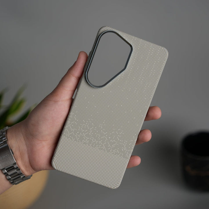 FRATO Samsung S26 Ultra Galaxy S26 Ultra Carbon Fiber Texture Design Hard Pc MagSafe Case Cover GrayDots Design