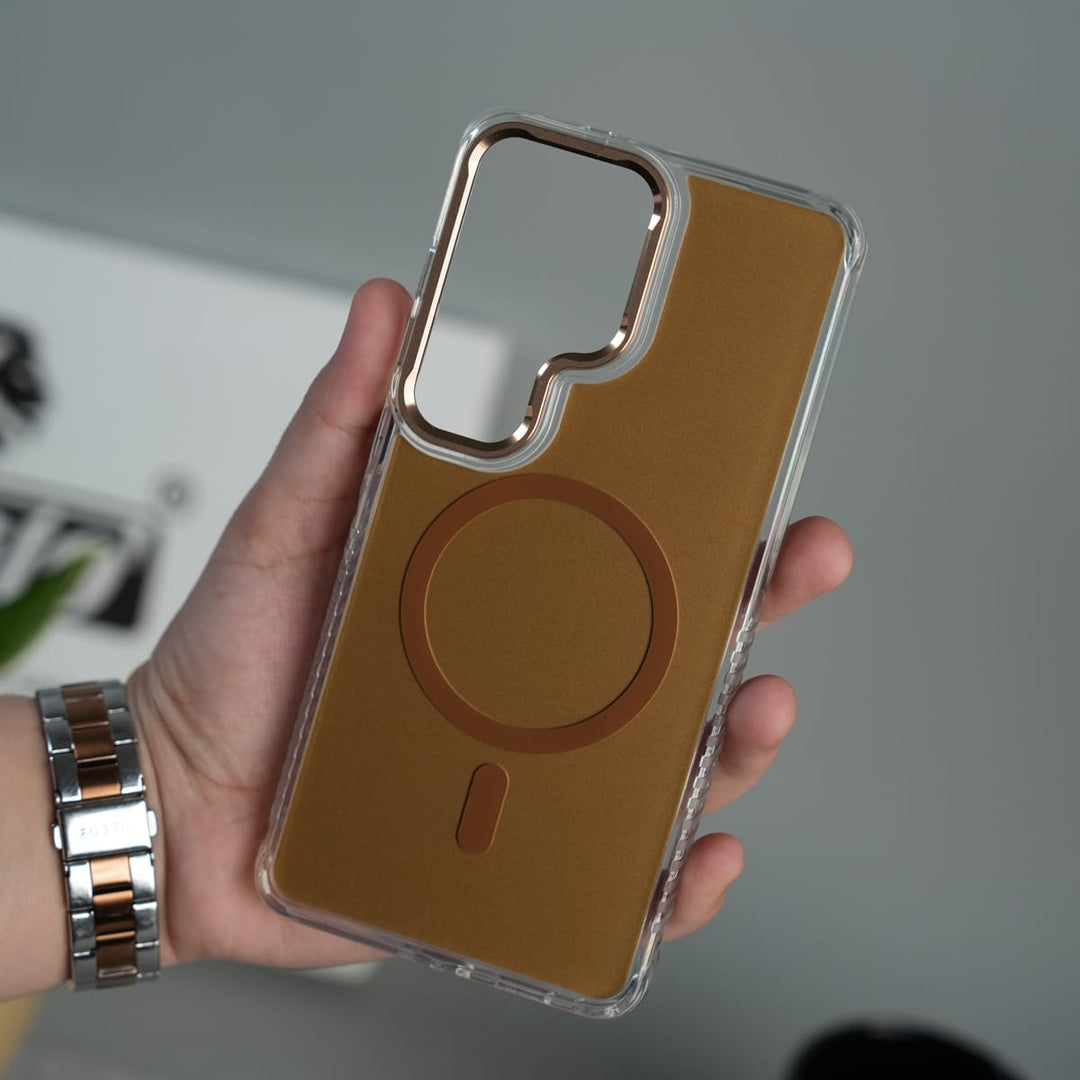 FRATO Samsung S26 Ultra Galaxy S26 Ultra Clean MagSafe Shockproof Metal Camera Bump Protective Case