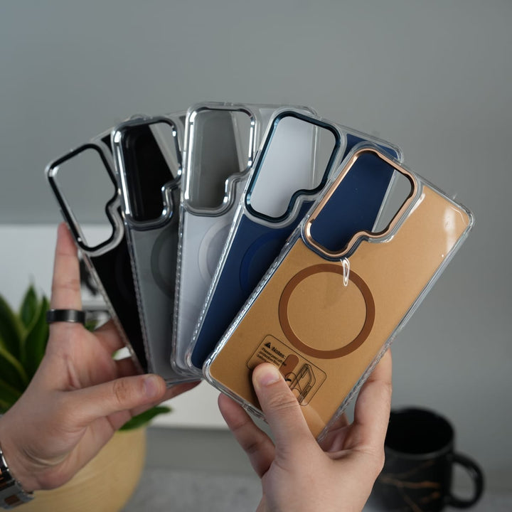 FRATO Samsung S26 Ultra Galaxy S26 Ultra Clean MagSafe Shockproof Metal Camera Bump Protective Case