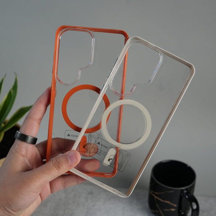 FRATO Samsung S26 Ultra Galaxy S26 Ultra Clear MagSafe Case | Transparent Slim Shockproof Cover