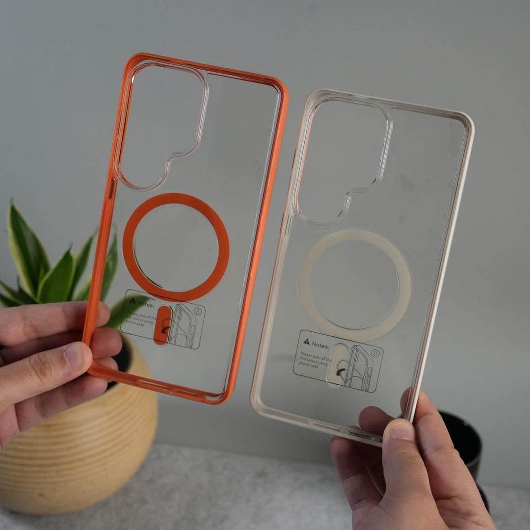 FRATO Samsung S26 Ultra Galaxy S26 Ultra Clear MagSafe Case | Transparent Slim Shockproof Cover