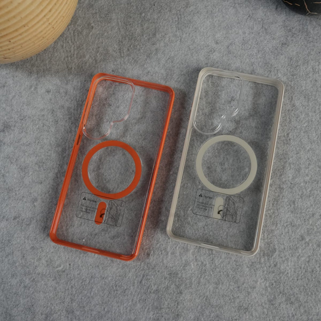 FRATO Samsung S26 Ultra Galaxy S26 Ultra Clear MagSafe Case | Transparent Slim Shockproof Cover