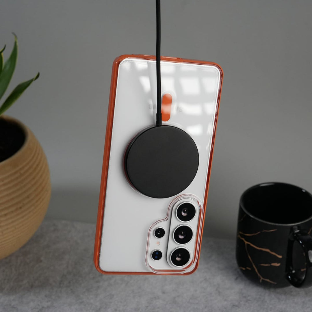 FRATO Samsung S26 Ultra Galaxy S26 Ultra Clear MagSafe Case | Transparent Slim Shockproof Cover