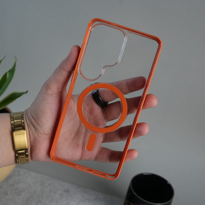 FRATO Samsung S26 Ultra Galaxy S26 Ultra Clear MagSafe Case | Transparent Slim Shockproof Cover