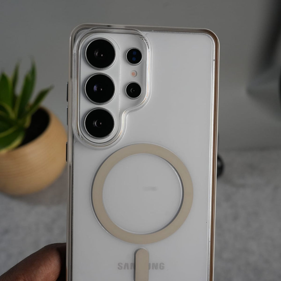 FRATO Samsung S26 Ultra Galaxy S26 Ultra Clear MagSafe Case | Transparent Slim Shockproof Cover