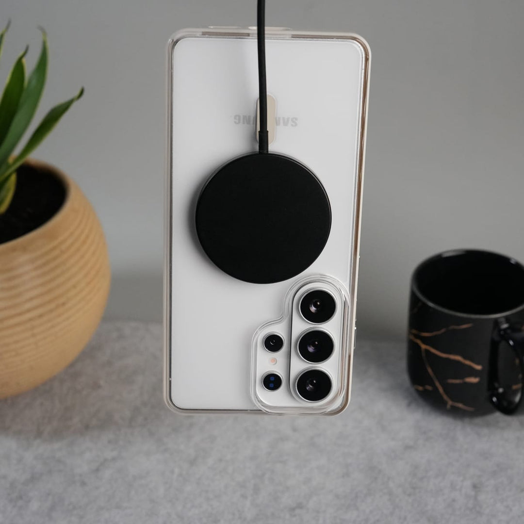 FRATO Samsung S26 Ultra Galaxy S26 Ultra Clear MagSafe Case | Transparent Slim Shockproof Cover