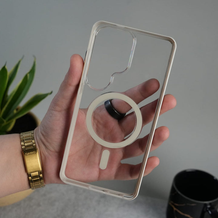 FRATO Samsung S26 Ultra Galaxy S26 Ultra Clear MagSafe Case | Transparent Slim Shockproof Cover
