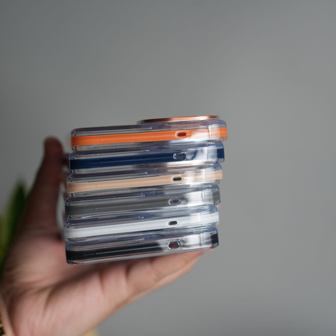 FRATO Samsung S26 Ultra Galaxy S26 Ultra Clear MagSafe Kickstand Case | Transparent Shockproof Slim Cover with Metal Ring Stand