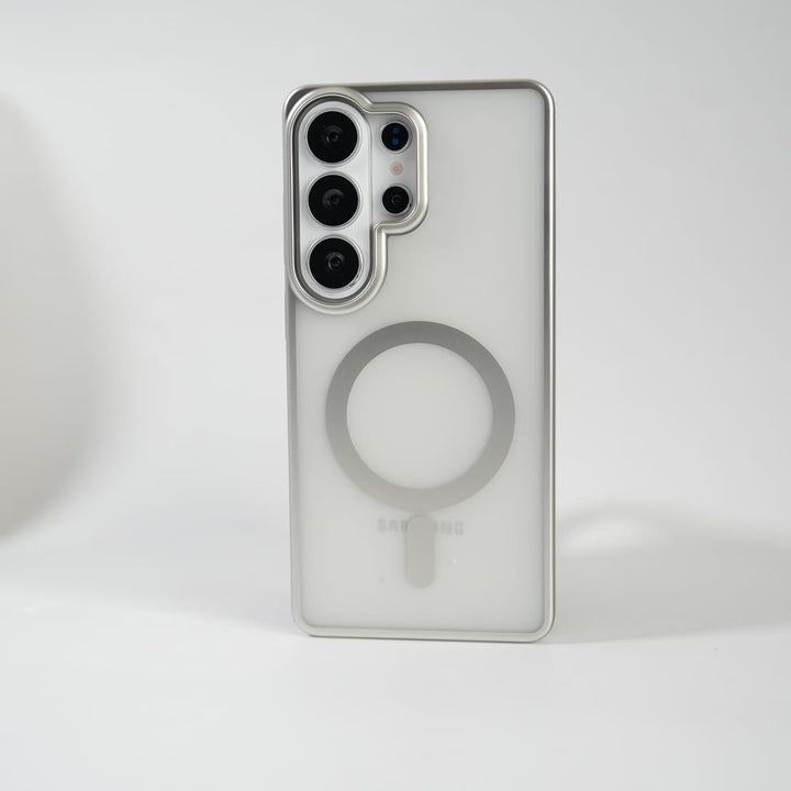 FRATO Samsung S26 Ultra Galaxy S26 Ultra Frosted Magsafe Shell Chrome Case