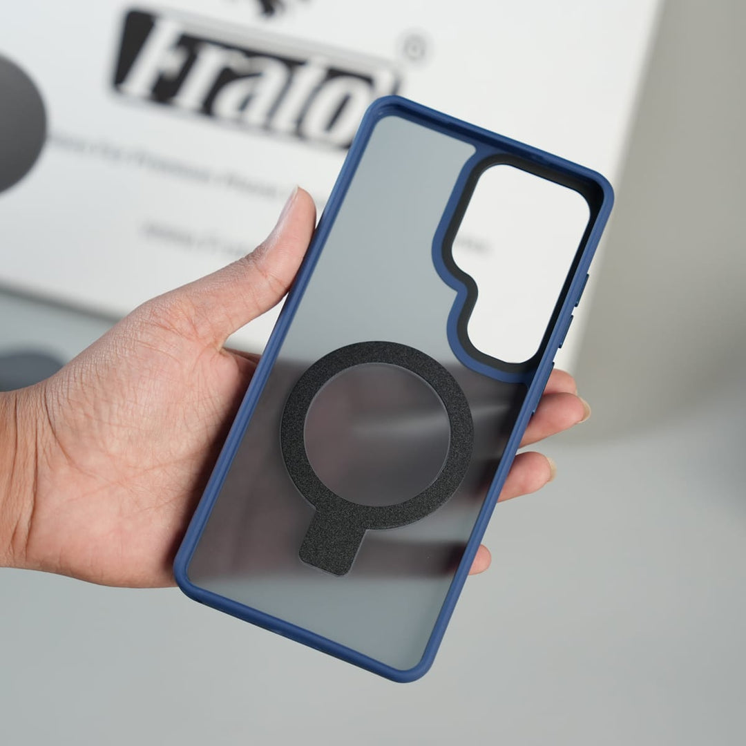 FRATO Samsung S26 Ultra Galaxy S26 Ultra Frosted Ring Stand Case | Raised Camera Guard Matte Protective Cover