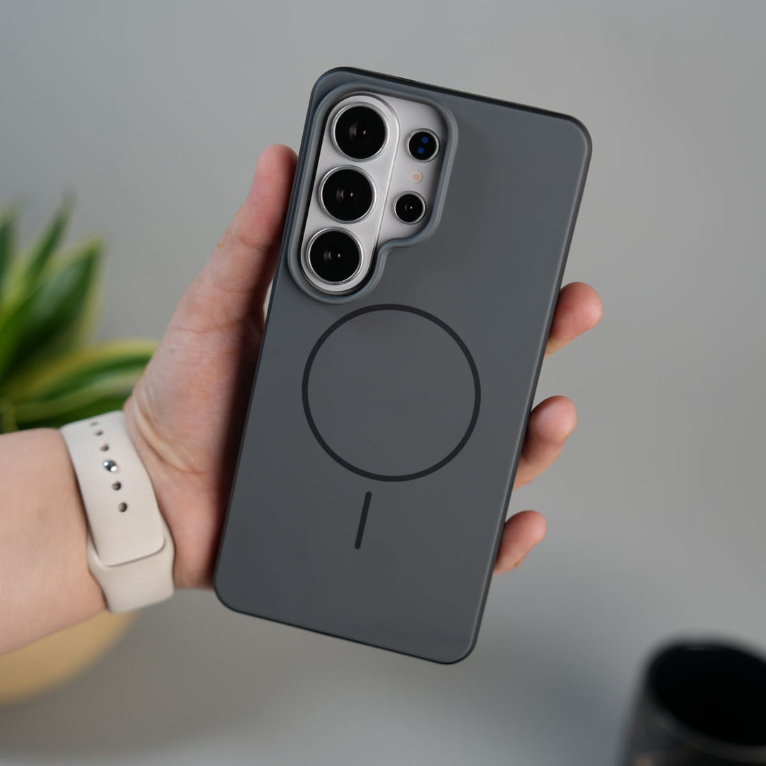 FRATO Samsung S26 Ultra Galaxy S26 Ultra Gray Matte MagSafe Frosted Case | Slim Minimal Shockproof Cover