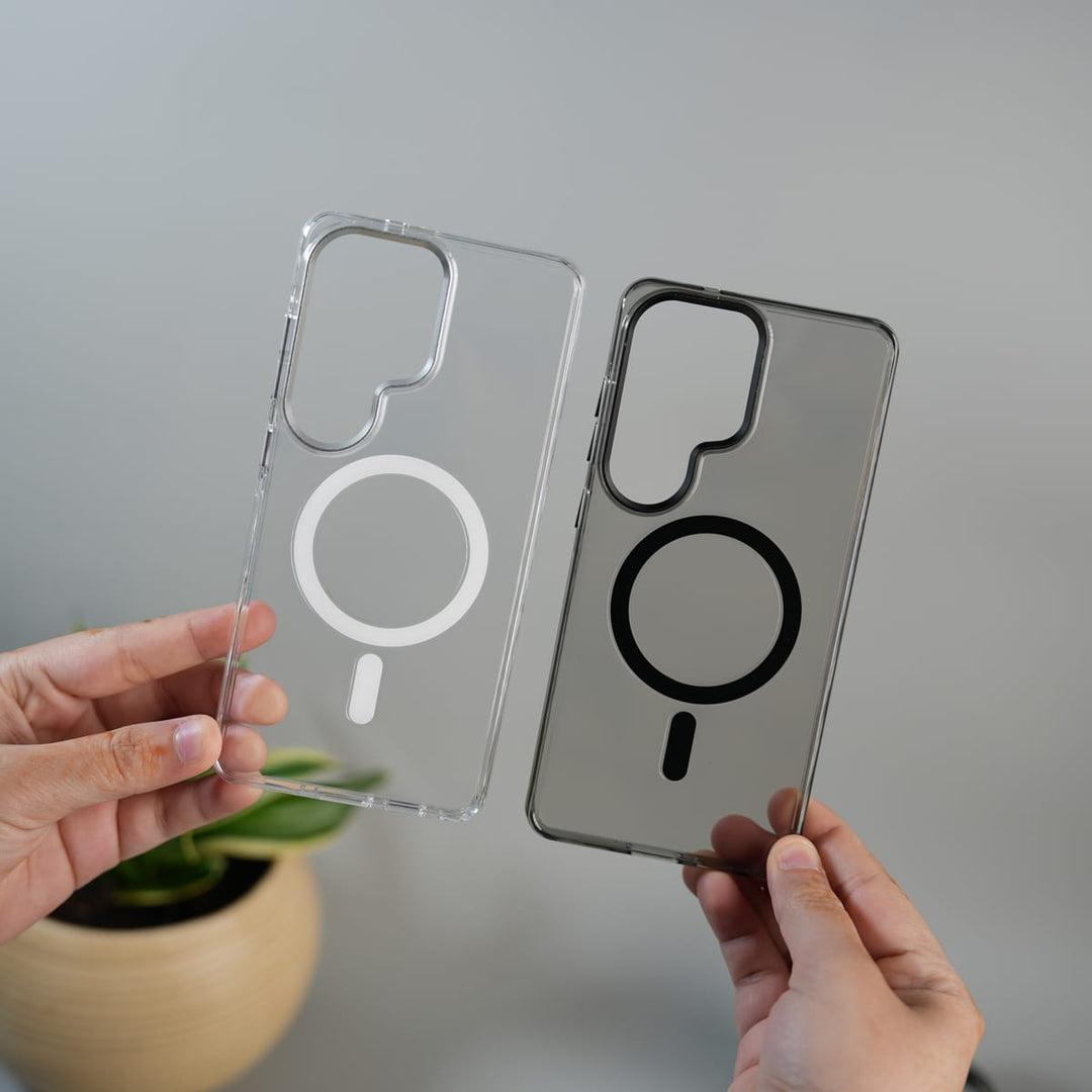 FRATO Samsung S26 Ultra Galaxy S26 Ultra High Quality Anti Yellowing Cristal Case Strong MagSafe Cover