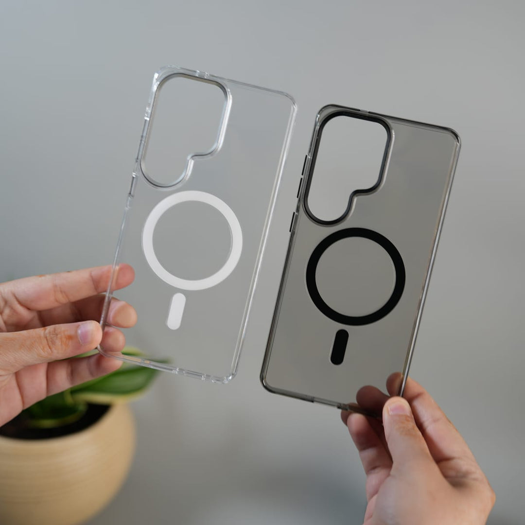 FRATO Samsung S26 Ultra Galaxy S26 Ultra High Quality Anti Yellowing Cristal Case Strong MagSafe Cover