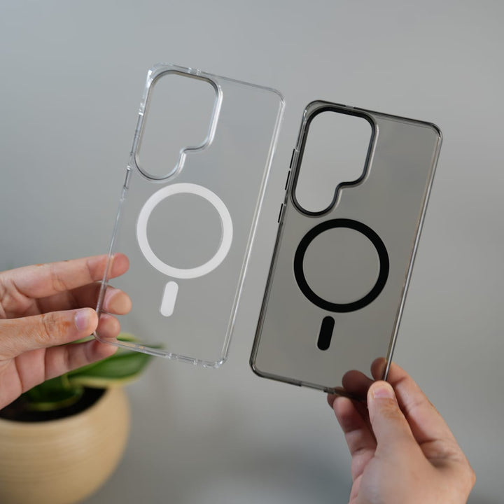 FRATO Samsung S26 Ultra Galaxy S26 Ultra High Quality Anti Yellowing Cristal Case Strong MagSafe Cover