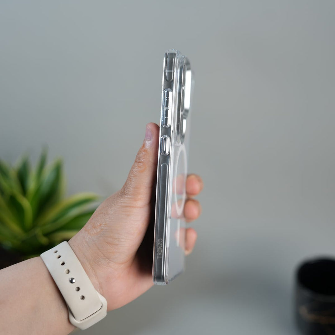 FRATO Samsung S26 Ultra Galaxy S26 Ultra High Quality Anti Yellowing Cristal Case Strong MagSafe Cover