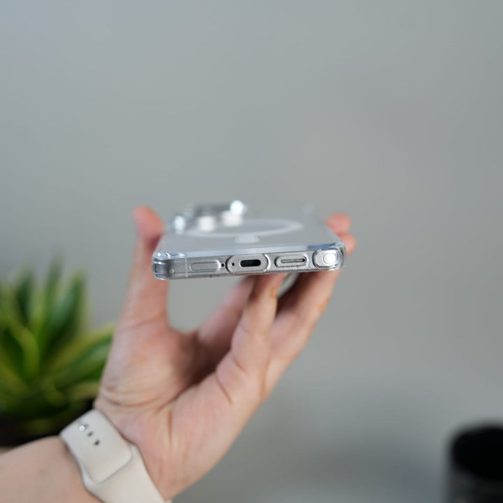 FRATO Samsung S26 Ultra Galaxy S26 Ultra High Quality Anti Yellowing Cristal Case Strong MagSafe Cover