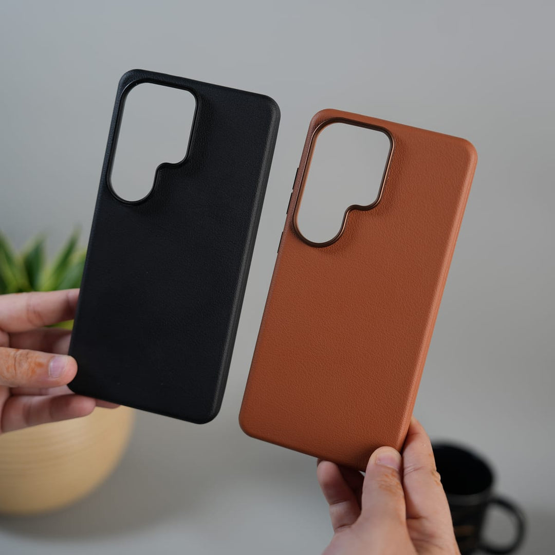 FRATO Samsung S26 Ultra Galaxy S26 Ultra Luxe Skin Leather Finish Case | Premium Soft-Touch Slim MagSafe Cover