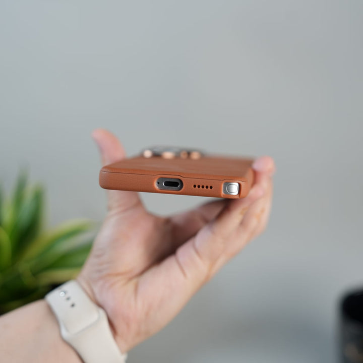 FRATO Samsung S26 Ultra Galaxy S26 Ultra Luxe Skin Leather Finish Case | Premium Soft-Touch Slim MagSafe Cover