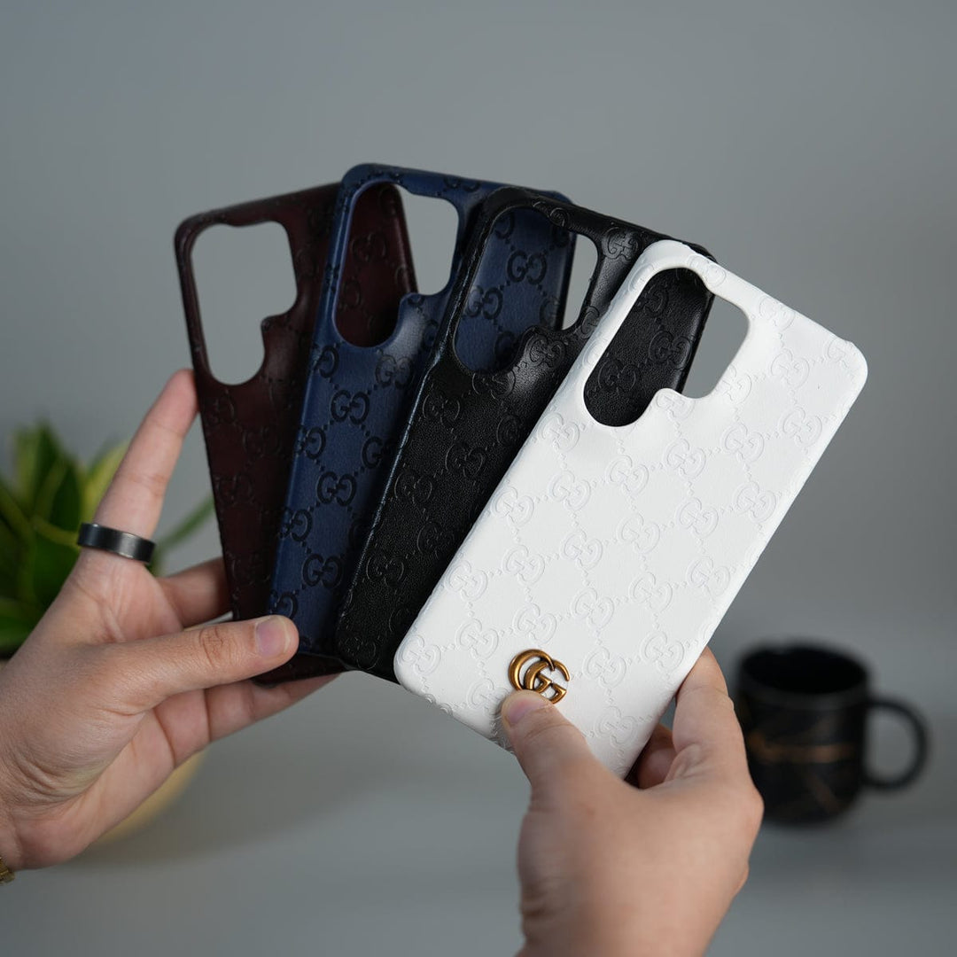 FRATO Samsung S26 Ultra Galaxy S26 Ultra Luxury GG Fashion Leather Brand Case Cover