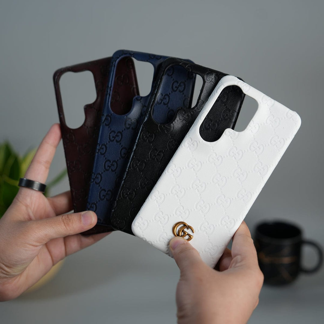 FRATO Samsung S26 Ultra Galaxy S26 Ultra Luxury GG Fashion Leather Brand Case Cover