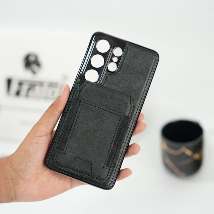FRATO Samsung S26 Ultra Galaxy S26 Ultra Magnetic PU Leather Wallet Case with Detachable Card Holder