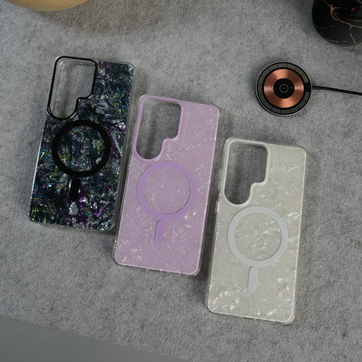 FRATO Samsung S26 Ultra Galaxy S26 Ultra Marble MagSafe Case | Glossy Designer Shockproof Cover