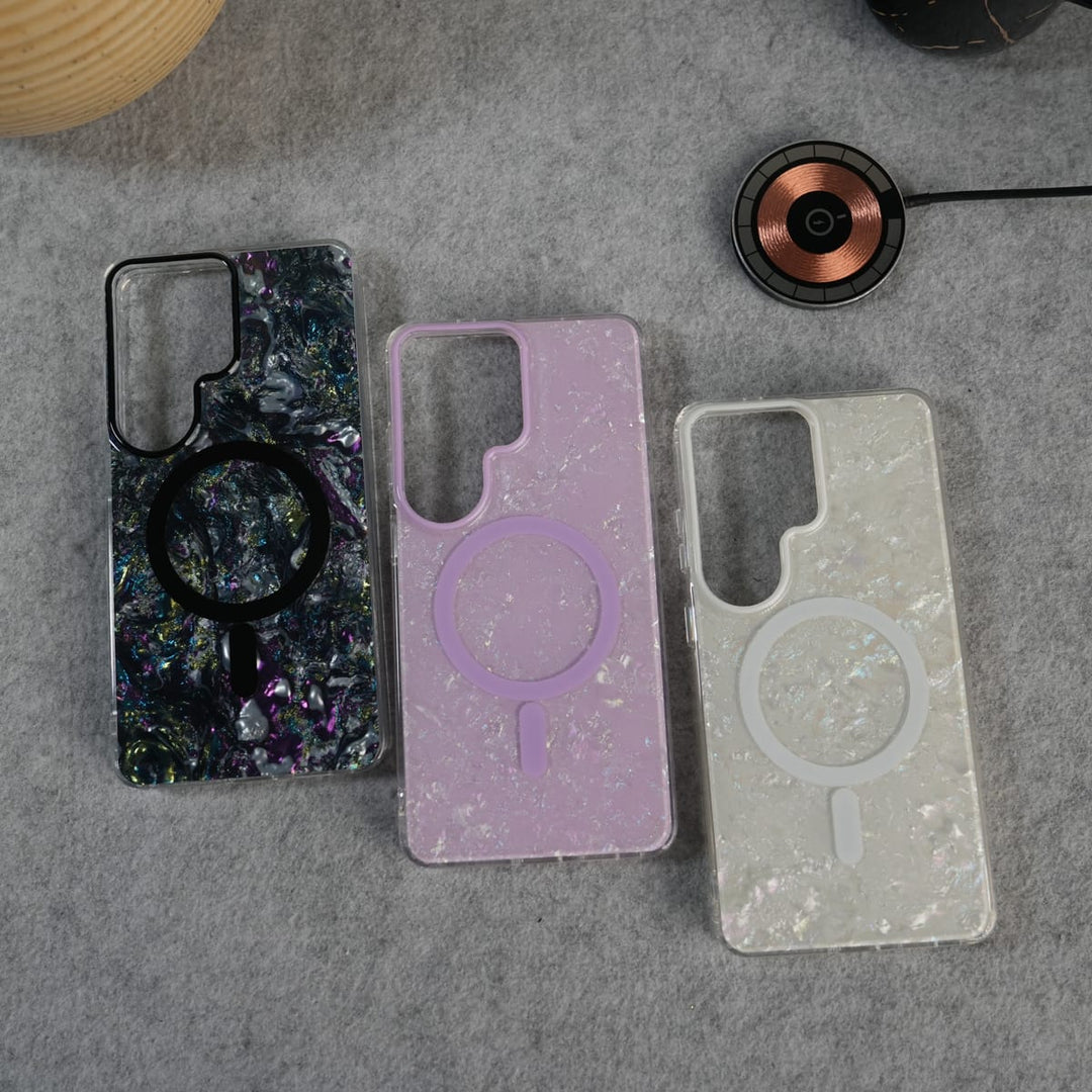 FRATO Samsung S26 Ultra Galaxy S26 Ultra Marble MagSafe Case | Glossy Designer Shockproof Cover