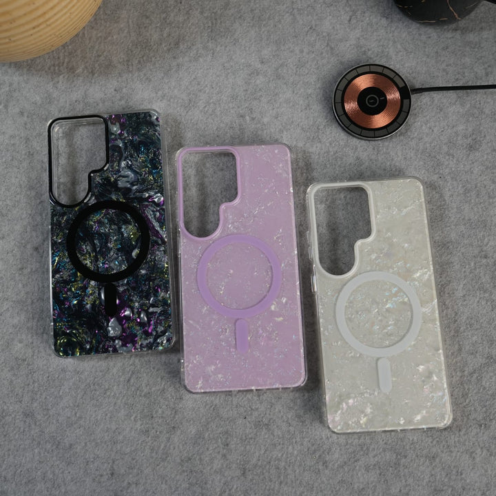 FRATO Samsung S26 Ultra Galaxy S26 Ultra Marble MagSafe Case | Glossy Designer Shockproof Cover