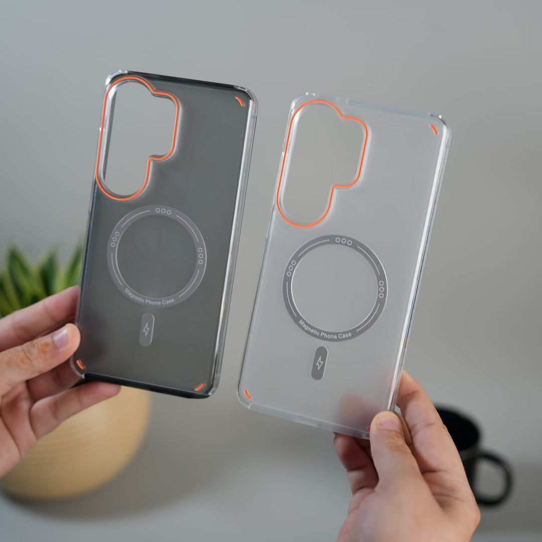 FRATO Samsung S26 Ultra Galaxy S26 Ultra Metallic Shine Armor Double Layer MagSafe Cover