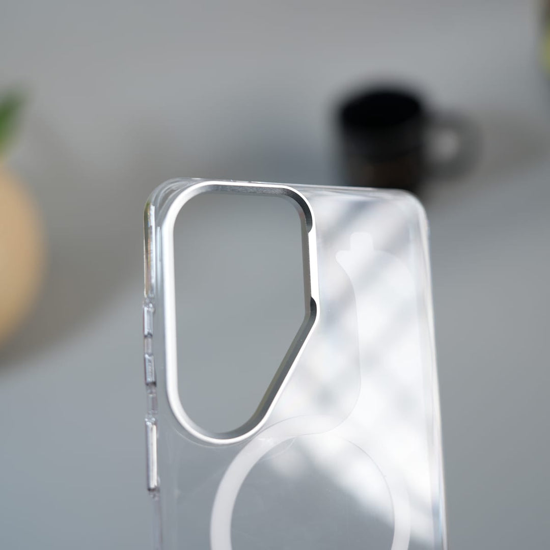 FRATO Samsung S26 Ultra Galaxy S26 Ultra Non Yellowing Transparent MagSafe Back Cover with Magnetic Ring &amp; Camera Protection