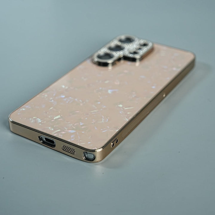 FRATO Samsung S26 Ultra Galaxy S26 Ultra Pearl Camera Shimmer Protective Case Cover