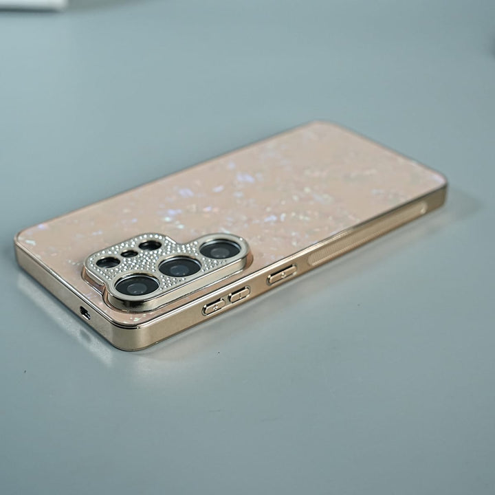 FRATO Samsung S26 Ultra Galaxy S26 Ultra Pearl Camera Shimmer Protective Case Cover