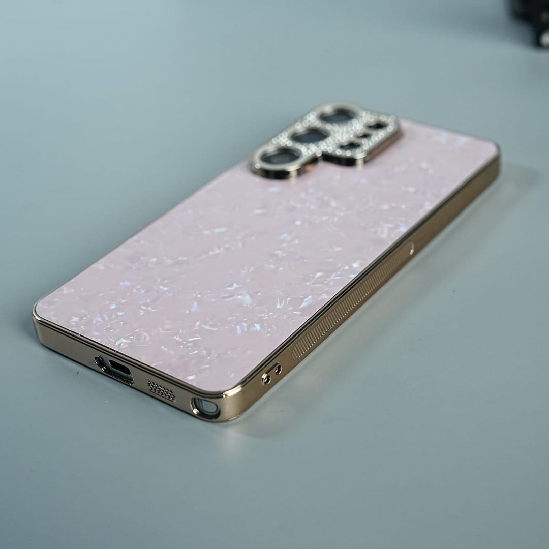 FRATO Samsung S26 Ultra Galaxy S26 Ultra Pearl Camera Shimmer Protective Case Cover