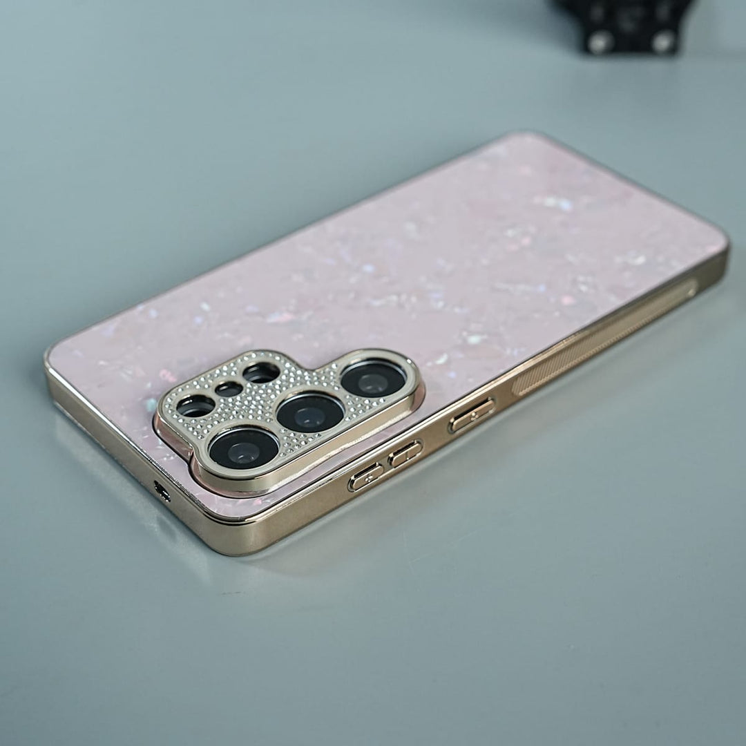 FRATO Samsung S26 Ultra Galaxy S26 Ultra Pearl Camera Shimmer Protective Case Cover
