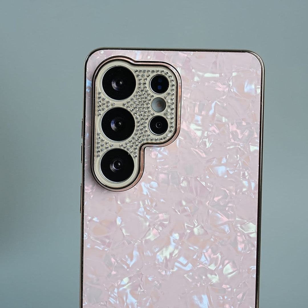 FRATO Samsung S26 Ultra Galaxy S26 Ultra Pearl Camera Shimmer Protective Case Cover