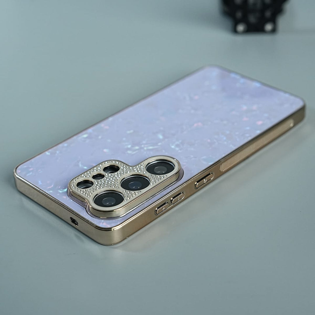 FRATO Samsung S26 Ultra Galaxy S26 Ultra Pearl Camera Shimmer Protective Case Cover