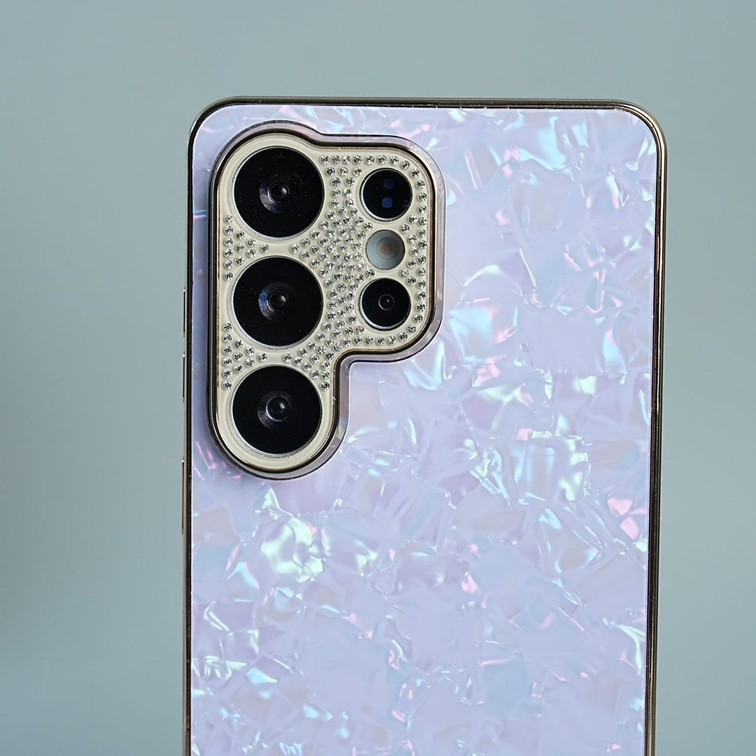 FRATO Samsung S26 Ultra Galaxy S26 Ultra Pearl Camera Shimmer Protective Case Cover