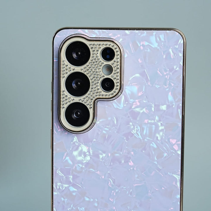 FRATO Samsung S26 Ultra Galaxy S26 Ultra Pearl Camera Shimmer Protective Case Cover