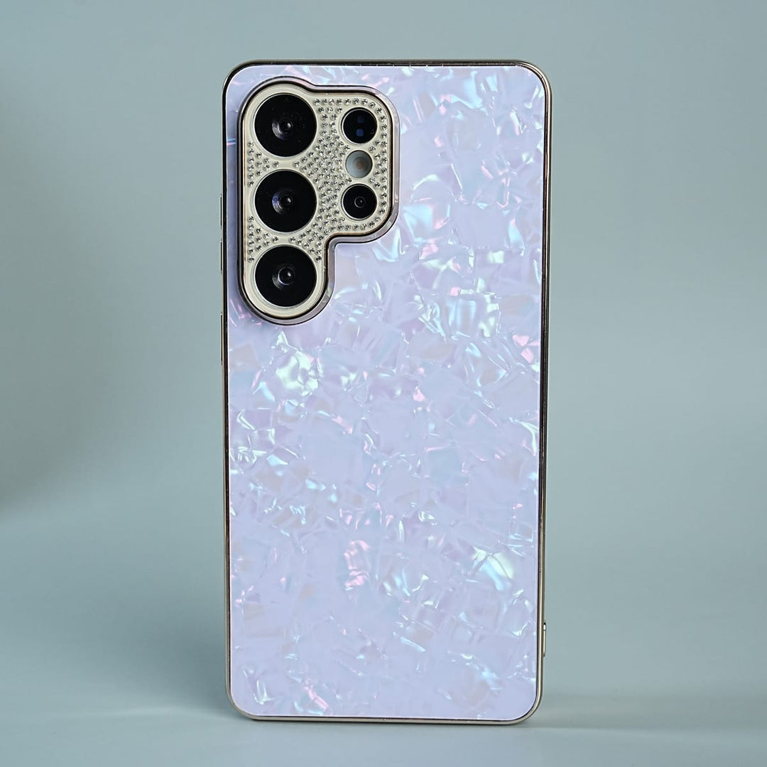 FRATO Samsung S26 Ultra Galaxy S26 Ultra Pearl Camera Shimmer Protective Case Cover