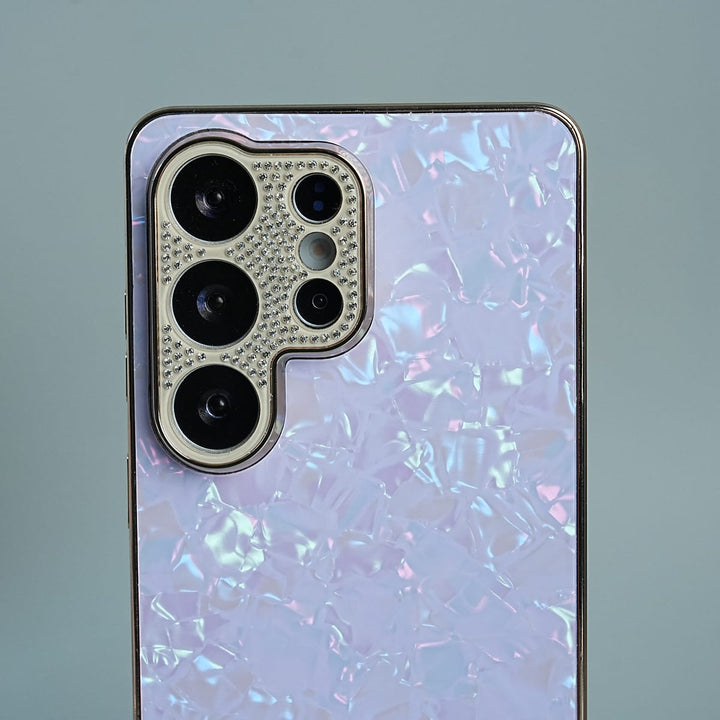 FRATO Samsung S26 Ultra Galaxy S26 Ultra Pearl Camera Shimmer Protective Case Cover