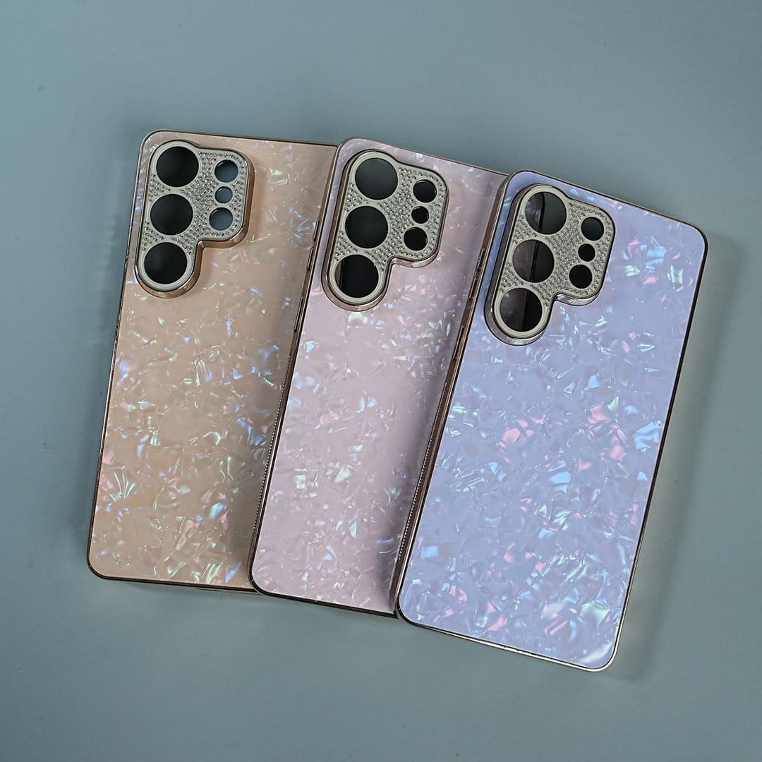 FRATO Samsung S26 Ultra Galaxy S26 Ultra Pearl Camera Shimmer Protective Case Cover