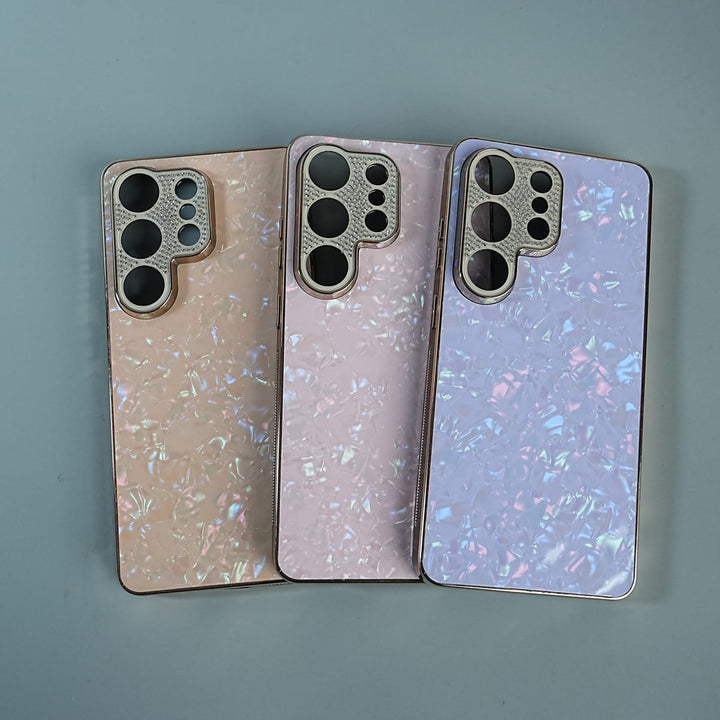 FRATO Samsung S26 Ultra Galaxy S26 Ultra Pearl Camera Shimmer Protective Case Cover