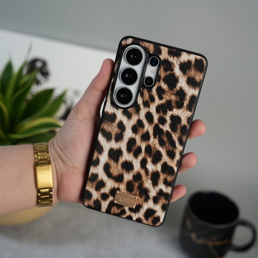 FRATO Samsung S26 Ultra Galaxy S26 Ultra Premium Leopard Pattern Case