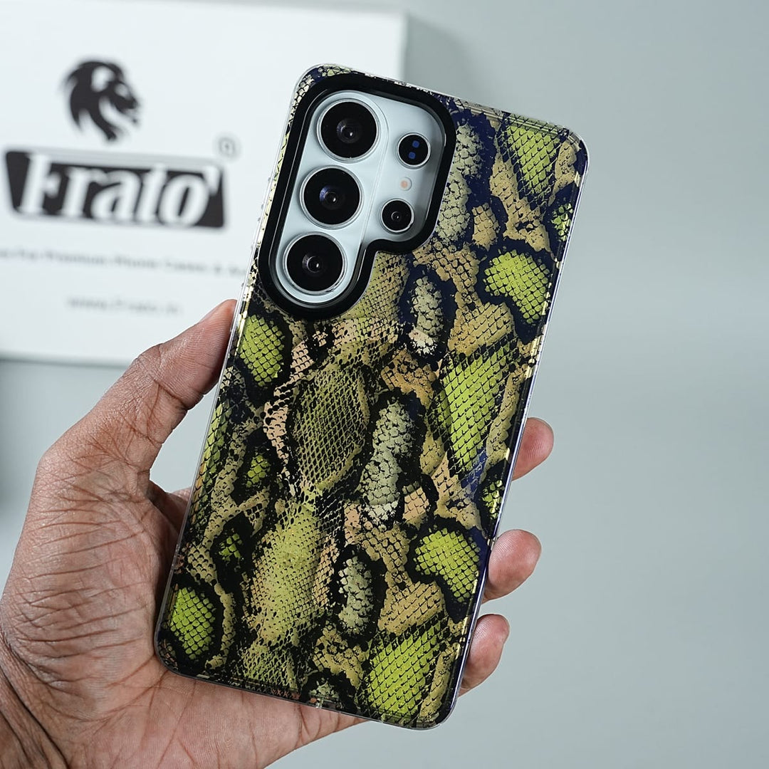 FRATO Samsung S26 Ultra Galaxy S26 Ultra Snake Skin MagSafe Protective Case Cover