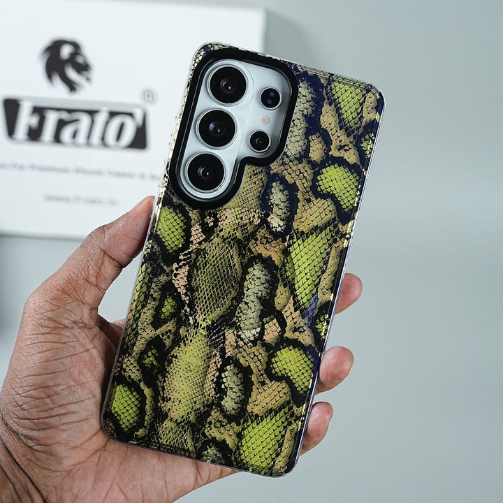 FRATO Samsung S26 Ultra Galaxy S26 Ultra Snake Skin MagSafe Protective Case Cover