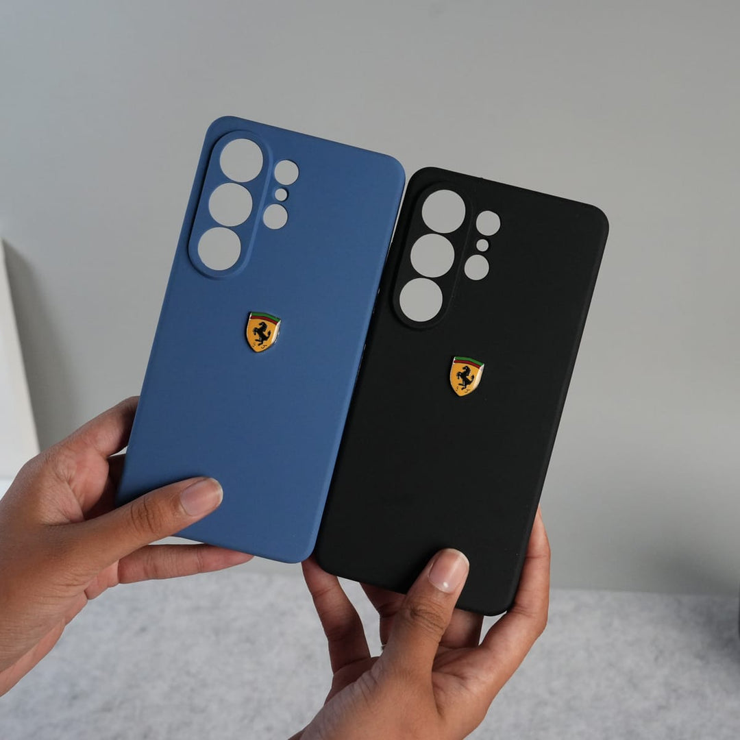 FRATO Samsung S26 Ultra Galaxy S26 Ultra Sports Car Logo Liquid Silicone Case Cover