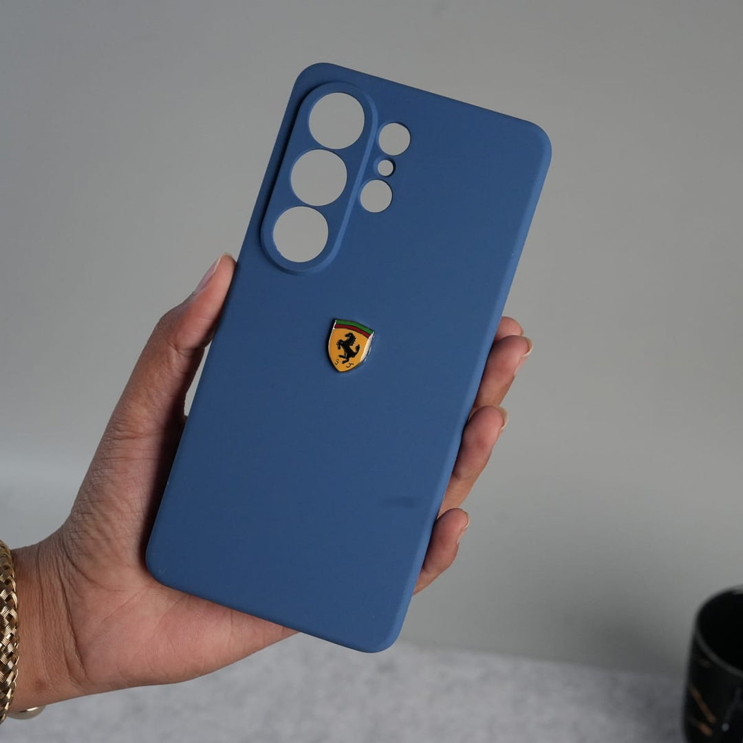 FRATO Samsung S26 Ultra Galaxy S26 Ultra Sports Car Logo Liquid Silicone Case Cover